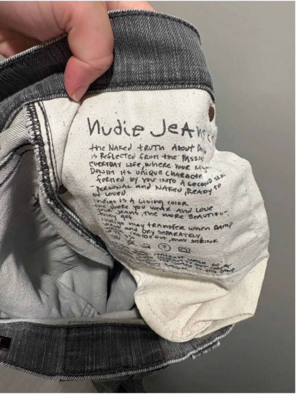 Nudie Jeans brand nudie